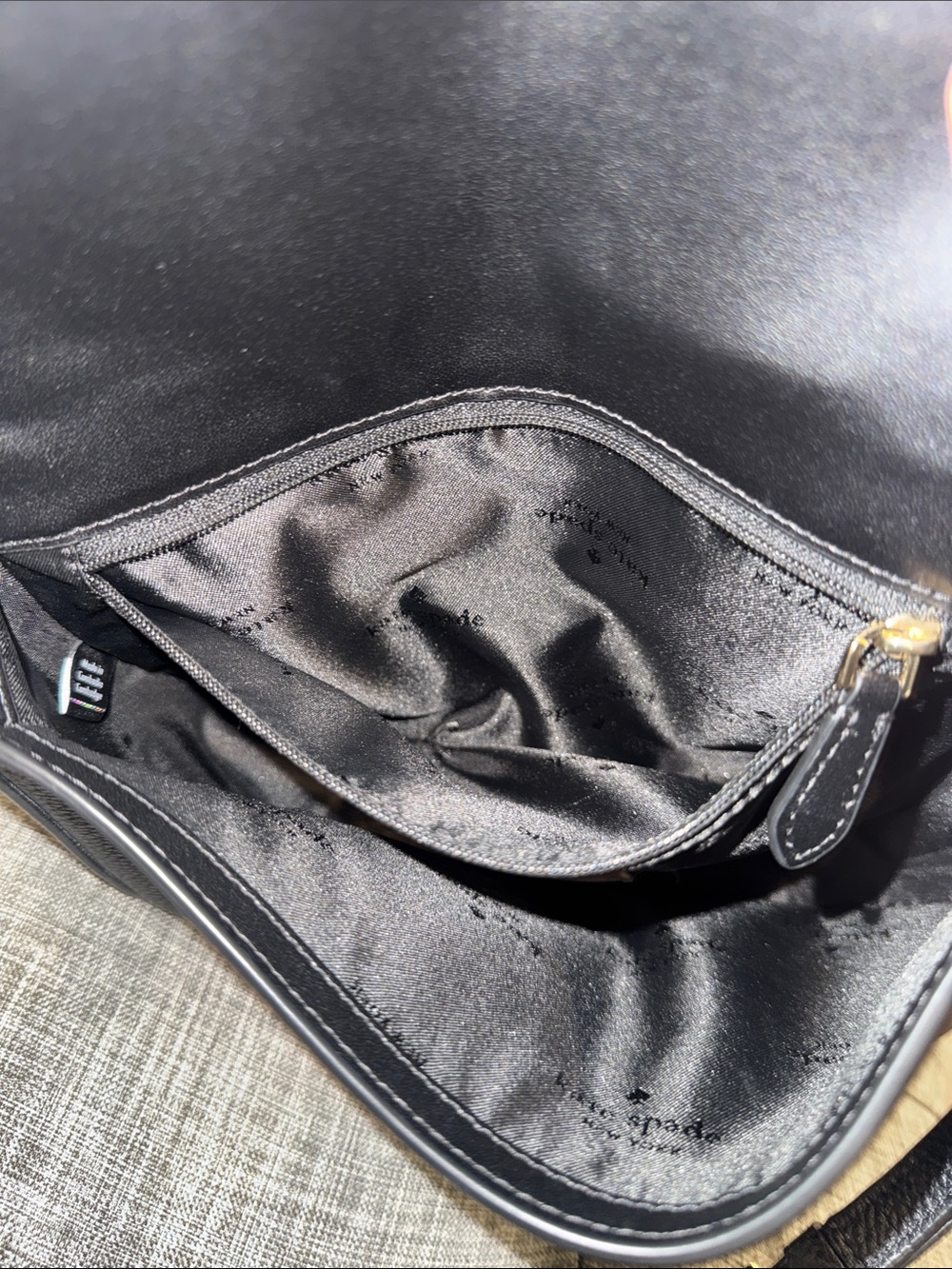 Kate Spade Bag Kyla Top Handle Pebbled Leather Crossbody EUC - Picture 12 of 17